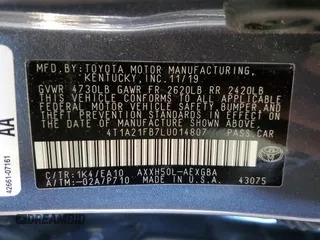 2020 Toyota Avalon Hybrid XLE z VIN 4T1A21FB7LU014807, wystawiony jako Copart lot #38368943 z przebiegiem 40 015 mil mil oraz . Historia ofert i sprzedaży dostępna na DreamBid. Obrazek 12.