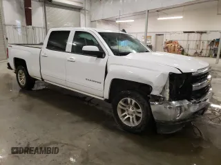 2017 Chevrolet Silverado 1500 LT with VIN 1GCUKREC4HF189876, listed as a Copart auction lot 79705594 with 185,685 mi miles and Salvage Title. Bid and sale history available at DreamBid. Image 4.