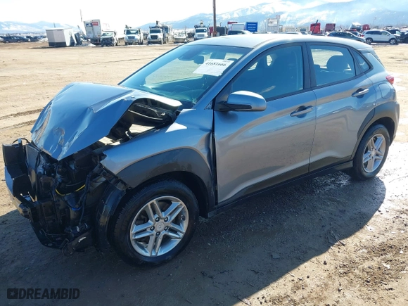 2020 Hyundai Kona SE with VIN KM8K1CAA6LU585402, listed as a IAAI auction lot 41681666 with 169,614 mi miles. Bid and sale history available at carsss.com. Image 18.