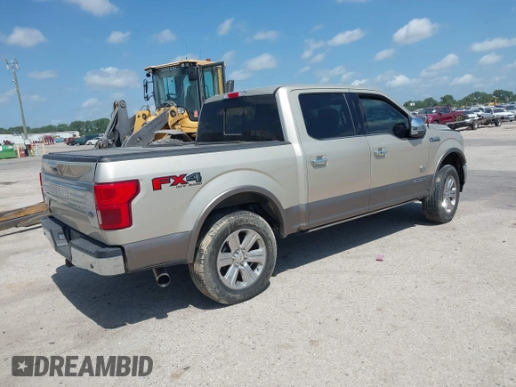 2018 Ford F-150 XL with VIN 1FTFW1E12JFD70767, listed as a IAAI auction lot 42569847 with 206,918 mi miles and . Bid and sale history available at DreamBid. Image 4.