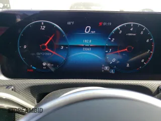 2022 Mercedes-Benz CLA 250 with VIN W1K5J4HB4NN320972, listed as a Copart auction lot 45716414 with 23,363 mi miles and . Bid and sale history available at DreamBid. Image 9.
