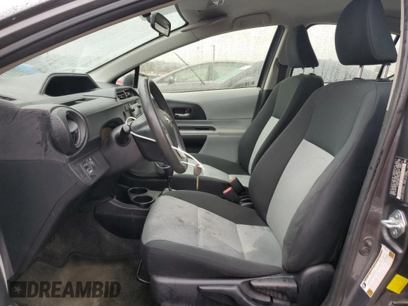 2014 Toyota Prius One with VIN JTDKDTB32E1569472, listed as a Copart auction lot 53732055 with 106,420 mi miles and Salvage Title. Bid and sale history available at DreamBid. Image 7.