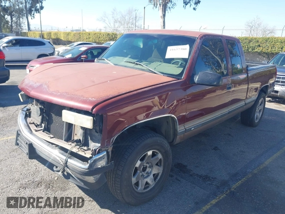 1997 Chevrolet Silverado 1500 with VIN 1GCEK19R4VE261195, listed as a IAAI auction lot 41637380 with 221,662 mi miles and . Bid and sale history available at DreamBid. Image 17.