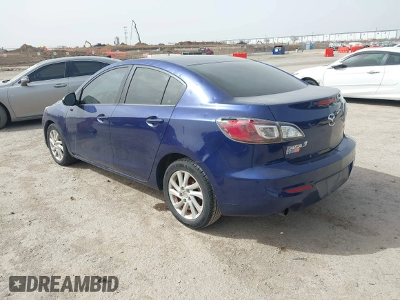 2012 Mazda Mazda3 i Touring with VIN JM1BL1V70C1549627, listed as a IAAI auction lot 41745538 with 131,363 mi miles. Bid and sale history available at carsss.com. Image 3.