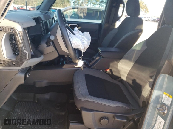 2023 Ford Bronco with VIN 1FMEE5DP0PLB15763, listed as a Copart auction lot 45592725 with 26,672 mi miles and Salvage title. Bid and sale history available at DreamBid. Image 7.