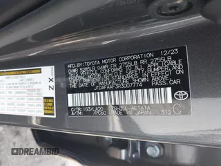 2024 Toyota Crown Platinum z VIN JTDAFAAF3R3007774, wystawiony jako IAAI lot #42138910 z przebiegiem 11 886 mil mil oraz . Historia ofert i sprzedaży dostępna na DreamBid. Obrazek 9.