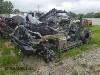 2021 Jeep Wrangler Unlimited Rubicon with VIN 1C4JJXFM3MW607999, listed as a Copart auction lot 49765454 with 0 mi miles and Salvage Title. Bid and sale history available at carsss.com. Image 1.