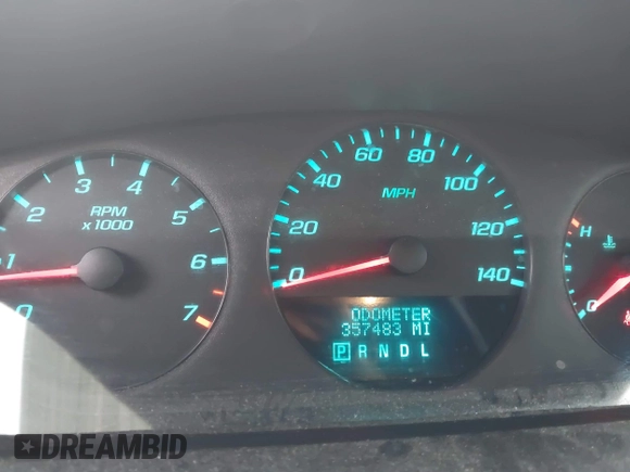 2012 Chevrolet Impala LS Fleet with VIN 2G1WF5E33C1216953, listed as a IAAI auction lot 42416982 with 357,483 mi miles and . Bid and sale history available at DreamBid. Image 7.