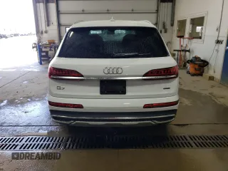 2023 Audi Q7 Premium Plus with VIN WA1LXBF71PD016522, listed as a Copart auction lot 55307155 with 24,025 mi miles and Salvage title. Bid and sale history available at DreamBid. Image 6.