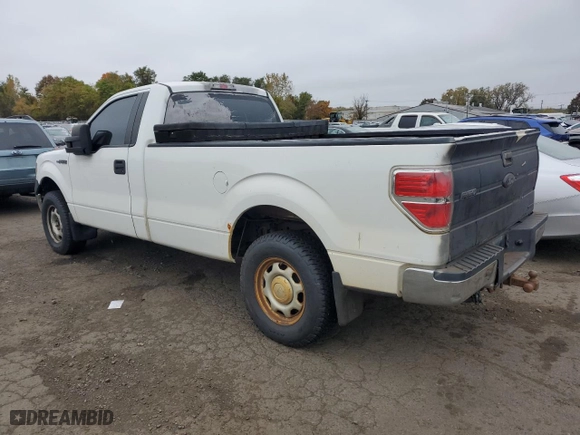 2013 Ford F-150 XL with VIN 1FTNF1EF9DKF21378, listed as a Copart auction lot 73267864 with 97,481 mi miles and Salvage Title. Bid and sale history available at carsss.com. Image 2.