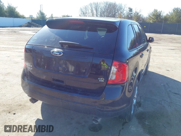 2013 Ford Edge SEL with VIN 2FMDK4JC7DBE00441, listed as a IAAI auction lot 41661591 with 131,411 mi miles. Bid and sale history available at carsss.com. Image 4.
