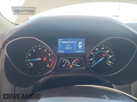 2014 Ford Focus SE with VIN 1FADP3F24EL221250, listed as a Copart auction lot 52379245 with 52,883 mi miles and Salvage Title. Bid and sale history available at DreamBid. Image 9.