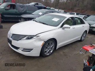 2013 Lincoln MKZ Hybrid with VIN 3LN6L2LUXDR805162, listed as a IAAI auction lot 41712177 with 53,784 mi miles. Bid and sale history available at carsss.com. Image 2.