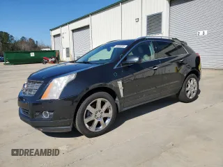 2012 Cadillac SRX Premium Collection with VIN 3GYFNCE37CS542977, listed as a Copart auction lot 45650385 with 122,373 mi miles and Salvage Title. Bid and sale history available at carsss.com. Image 1.