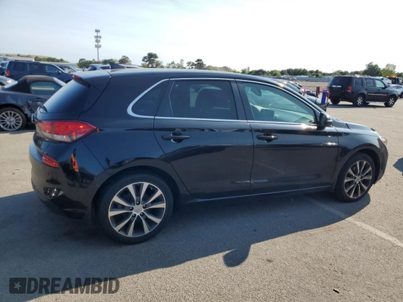 2018 Hyundai Elantra GT with VIN KMHH35LE1JU075536, listed as a Copart auction lot 68911444 with 73,237 mi miles and Salvage Title. Bid and sale history available at carsss.com. Image 3.