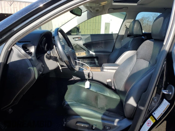 2010 Lexus IS 250 with VIN JTHCF5C20A5040491, listed as a Copart auction lot 53475435 with 153,298 mi miles and Salvage Title. Bid and sale history available at carsss.com. Image 7.