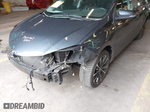 2019 Toyota Corolla L with VIN 2T1BURHE1KC204994, listed as a IAAI auction lot 41896042 with 50,097 mi miles and . Bid and sale history available at DreamBid. Image 6.
