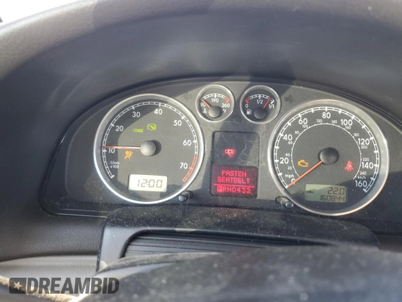 2004 Volkswagen Passat GLX z VIN WVWRH63B14P058955, wystawiony jako Copart lot #75076284 z przebiegiem 160 844 mil mil oraz Czysty tytuł • Clean title. Historia ofert i sprzedaży dostępna na DreamBid. Obrazek 9.
