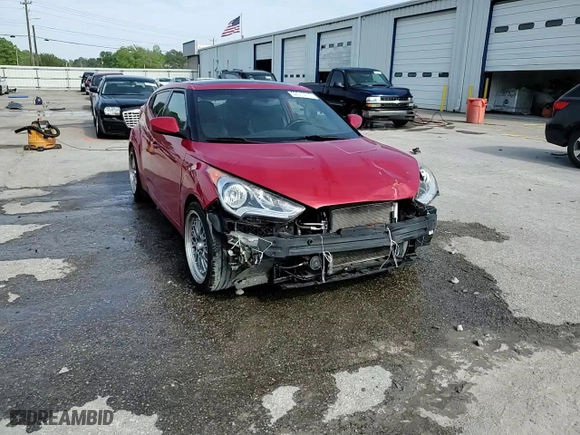 2016 Hyundai Veloster with VIN KMHTC6AD5GU249546, listed as a Copart auction lot 52515715 with 108,535 mi miles and Salvage Title. Bid and sale history available at carsss.com. Image 14.