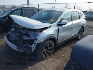 2018 Honda CR-V EX with VIN 5J6RW2H54JL029755, listed as a IAAI auction lot 42049052 with 94,458 mi miles. Bid and sale history available at carsss.com. Image 2.