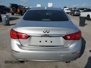 2015 Infiniti Q50 Premium with VIN JN1BV7AP5FM339145, listed as a Copart auction lot 59925625 with 152,396 mi miles and Clean title. Bid and sale history available at DreamBid. Image 6.