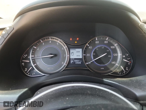 2017 Infiniti QX80 with VIN JN8AZ2NF1H9641902, listed as a Copart auction lot 59181515 with 188,681 mi miles and Salvage title. Bid and sale history available at DreamBid. Image 9.