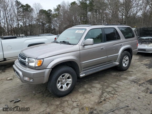 2002 Toyota 4Runner Limited with VIN JT3GN87R620243144, listed as a Copart auction lot 42023715 with 190,905 mi miles and Clean Title. Bid and sale history available at carsss.com. Image 1.