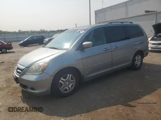 2006 Honda Odyssey EX z VIN 5FNRL38486B069021, wystawiony jako Copart lot #59078865 z przebiegiem 150 262 mil mil oraz Szkoda całkowita • Salvage title. Historia ofert i sprzedaży dostępna na DreamBid. Obrazek 1.