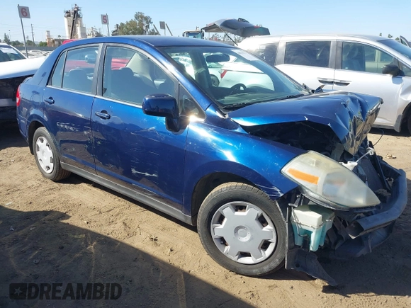 2009 Nissan Versa 1.8 S with VIN 3N1BC11E29L360857, listed as a IAAI auction lot 40629379 with 114,499 mi miles. Bid and sale history available at carsss.com. Image 1.