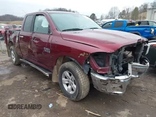 2018 Ram 1500 Big Horn with VIN 1C6RR7GG7JS319692, listed as a IAAI auction lot 41486502 with 98,635 mi miles and . Bid and sale history available at DreamBid. Image 1.