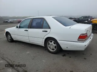 1999 Mercedes-Benz S 320/430/500 with VIN WDBGA33G0XA420334, listed as a Copart auction lot 55602345 with 239,693 mi miles and Clean Title. Bid and sale history available at DreamBid. Image 2.