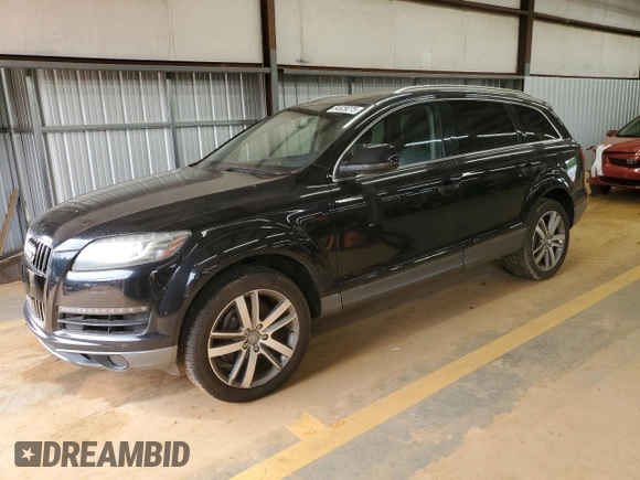 2013 Audi Q7 Premium Plus with VIN WA1LGBFEXDD009028, listed as a Copart auction lot 54529275 with Not provided miles and Clean title. Bid and sale history available at DreamBid. Image 1.