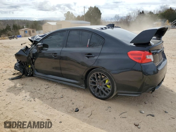 2019 Subaru WRX STI with VIN JF1VA2R69K9807241, listed as a Copart auction lot 47674445 with 0 mi miles and Salvage Title. Bid and sale history available at carsss.com. Image 2.