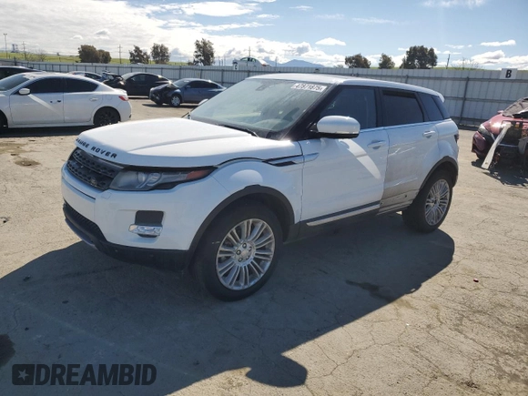 2013 Land Rover Range Rover Evoque Prestige Premium with VIN SALVV2BG9DH744032, listed as a Copart auction lot 47871875 with Not provided miles and Salvage title. Bid and sale history available at DreamBid. Image 1.