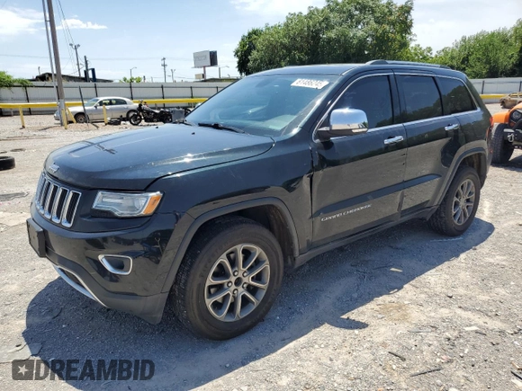 2014 Jeep Grand Cherokee Limited with VIN 1C4RJFBG6EC508934, listed as a Copart auction lot 61486245 with 191,625 mi miles and Salvage title. Bid and sale history available at DreamBid. Image 1.