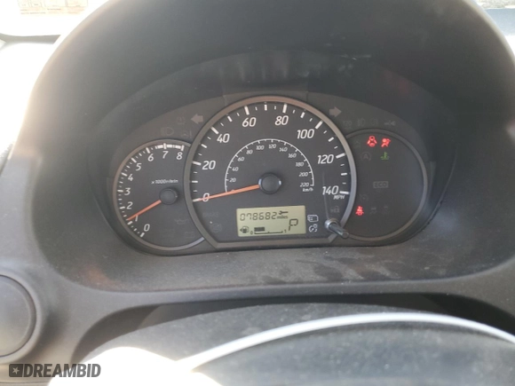 2019 Mitsubishi Mirage GT with VIN ML32A5HJ9KH011411, listed as a Copart auction lot 47277215 with 78682 miles and Salvage Title. Bid and sale history available at carsss.com. Image 9.