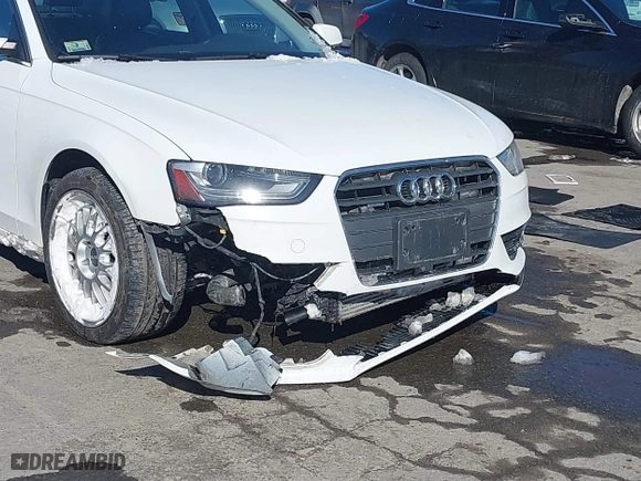 2013 Audi A4 Premium Plus with VIN WAUFFAFL9DN022682, listed as a IAAI auction lot 41605430 with 104,363 mi miles. Bid and sale history available at carsss.com. Image 6.
