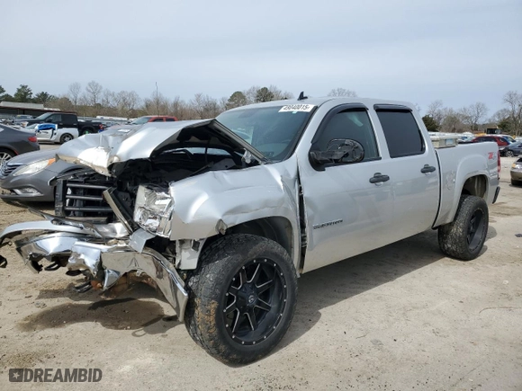 2010 GMC Sierra 1500 SLE with VIN 3GTRKVE3XAG209440, listed as a Copart auction lot 48040015 with 179,408 mi miles and Salvage Title. Bid and sale history available at carsss.com. Image 1.
