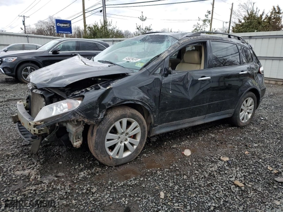 2014 Subaru Tribeca Limited with VIN 4S4WX9GD8E4400533, listed as a Copart auction lot 45829494 with 129522 miles and Salvage Title. Bid and sale history available at carsss.com. Image 1.