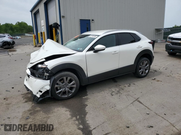 2023 Mazda CX-30 S Select with VIN 3MVDMBBM5PM529287, listed as a Copart auction lot 57719195 with Not provided miles and Salvage title. Bid and sale history available at DreamBid. Image 1.