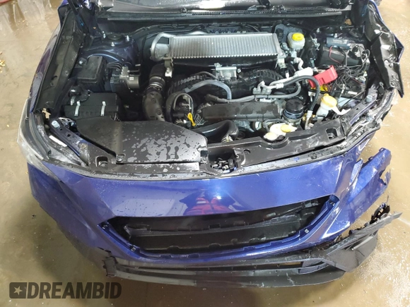 2023 Subaru WRX with VIN JF1VBAB67P8809729, listed as a Copart auction lot 51065505 with 13,023 mi miles and Salvage title. Bid and sale history available at DreamBid. Image 11.