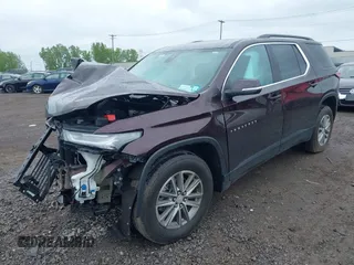 2023 Chevrolet Traverse LT Cloth with VIN 1GNEVGKW8PJ269022, listed as a IAAI auction lot 42361805 with 16,095 mi miles and . Bid and sale history available at DreamBid. Image 2.