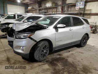 2021 Chevrolet Equinox LT with VIN 3GNAXUEV3MS146183, listed as a Copart auction lot 42927115 with 51,223 mi miles and Salvage Title. Bid and sale history available at DreamBid. Image 1.