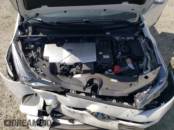 2020 Toyota Prius L Eco with VIN JTDKARFU6L3124832, listed as a Copart auction lot 60941025 with 42,646 mi miles and Salvage title. Bid and sale history available at DreamBid. Image 11.