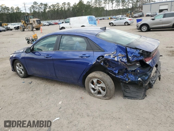 2023 Hyundai Elantra SE with VIN 5NPLL4AGXPH119534, listed as a Copart auction lot 43465045 with 68,128 mi miles and Salvage Title. Bid and sale history available at DreamBid. Image 2.
