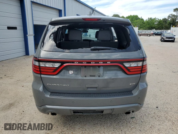 2020 Dodge Durango GT Plus with VIN 1C4RDHDG6LC258950, listed as a Copart auction lot 56196205 with 96,446 mi miles and Salvage title. Bid and sale history available at DreamBid. Image 6.