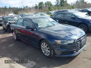 2015 Audi A6 3.0T Premium Plus with VIN WAUFGAFCXFN010220, listed as a IAAI auction lot 41833756 with 70,770 mi miles. Bid and sale history available at carsss.com. Image 1.