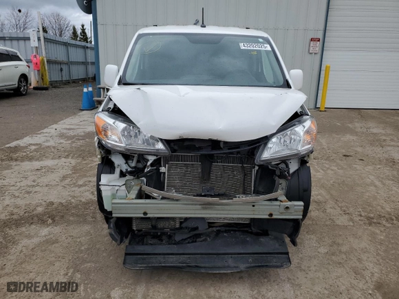 2020 Nissan NV200 Compact Cargo SV with VIN 3N6CM0KNXLK692109, listed as a Copart auction lot 43202025 with 152,887 mi miles and Salvage Title. Bid and sale history available at carsss.com. Image 5.