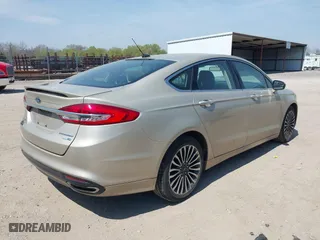 2018 Ford Fusion Titanium with VIN 3FA6P0D93JR233361, listed as a IAAI auction lot 41908259 with 202,949 mi miles. Bid and sale history available at carsss.com. Image 4.