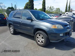 2004 Acura MDX Touring Pkg w/Navigation with VIN 2HNYD18834H517618, listed as a IAAI auction lot 42003807 with 186,555 mi miles. Bid and sale history available at carsss.com. Image 1.
